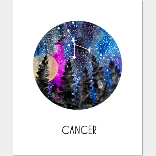 Cancer Constellation, Cancer Posters and Art